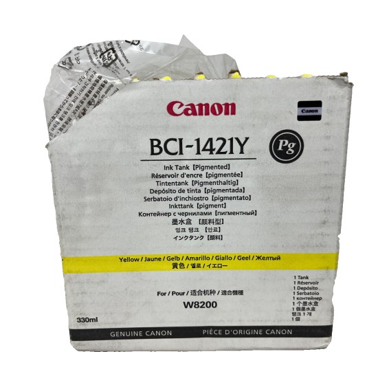 CANON 8370A001 BCI-1421Y CARTUCCIA ORIGINALE GIALLO PER W8200P/W8400P [OPEN BOX]