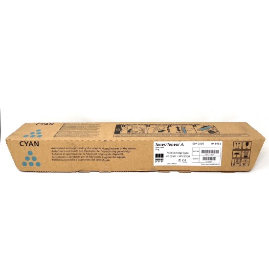 RICOH 841427 842046 TONER ORIGINALE CIANO MP C3001/MP C3501/MP C3300 [A BOX]