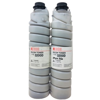 RICOH 841568 TYPE 3200D NRG DT412BLK TONER ORIGINALE AFICIO 340/350/450 [X 2PZ]