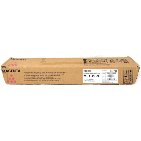 RICOH 841741 842018 TONER ORIGINALE MAGENTA AFICIO MP C3002/MP C3502 [A BOX]