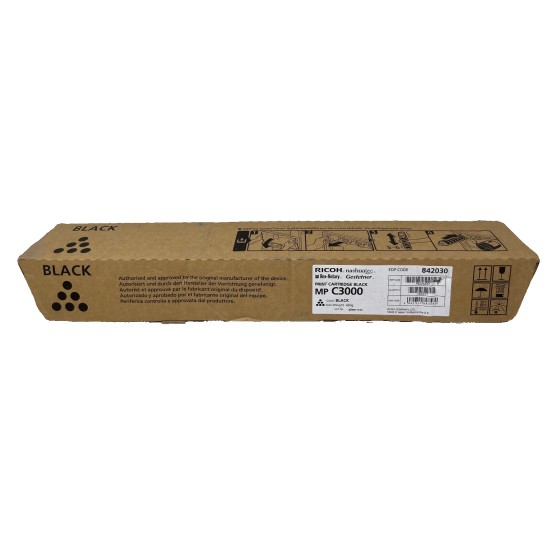RICOH 842030 TONER ORIGINALE NERO AFICIO MP C2000/MP C2500/MP C3000 [A BOX]
