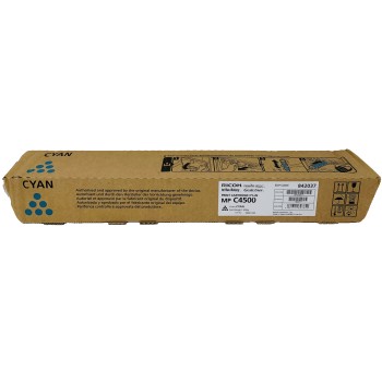 RICOH 842037 TONER ORIGINALE CIANO PER RICOH AFICIO MP C3500 / MP C4500 [B BOX]