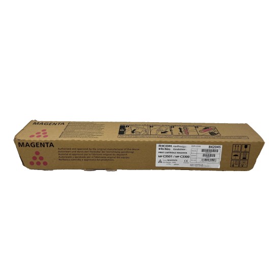 RICOH 842045 841426 TONER ORIGINALE MAGENTA AFICIO MP C3501E/MP C3300E [B BOX]