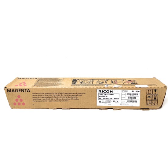 RICOH 842045 841426 TONER ORIGINALE MAGENTA AFICIO MP C3501E/MP C3300E [B BOX]