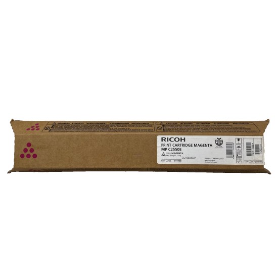 RICOH 842059 TONER ORIGINALE MAGENTA MPC2550 AFICIO MP C2030/C2050/C2550 [A BOX]