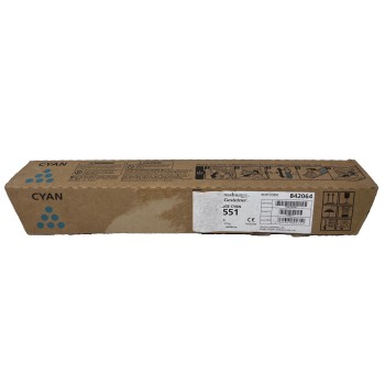 RICOH 842064 TYPE MP C2551HE ORIGINALE CIANO AFICIO MP C2051/MP C2551 [B BOX]