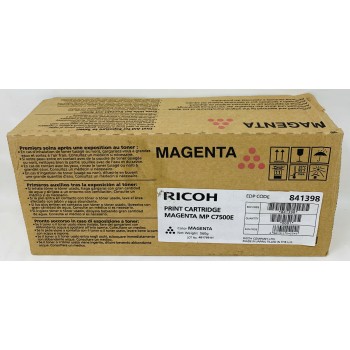 RICOH 841398 MP C7500E TONER ORIGINALE MAGENTA AFICIO MP C6000/MP C7500 [B BOX]