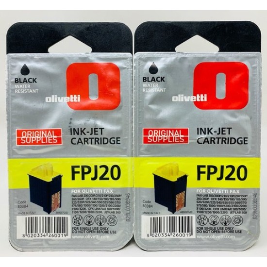 OLIVETTI 84431 B0384 FPJ20 CARTUCCIA ORIGINALE PER OFX 500/520/525/JP170/190  X2