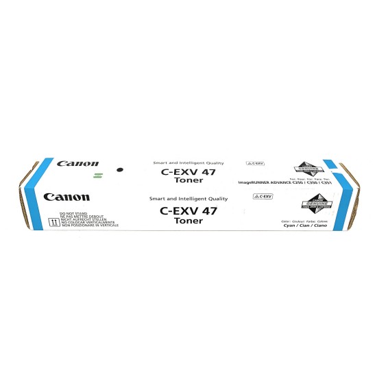 CANON 8517B002 C-EXV47C TONER ORIGINALE CIANO iR ADV C250i/iR ADV C350iF [B BOX]