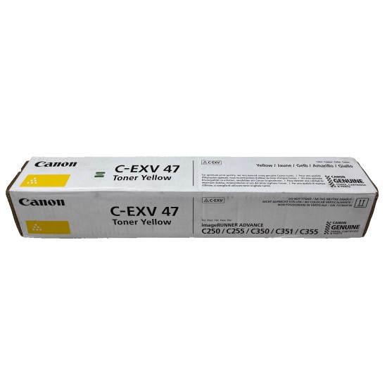 CANON 8519B002 C-EXV47Y TONER ORIGINALE GIALLO iR ADV C250i/iR C350iF [A BOX]