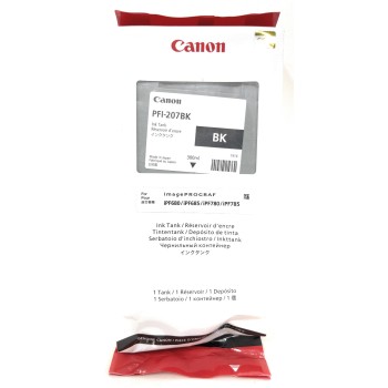 CANON 8789B001 PFI-207BK CARTUCCIA ORIGINALE NERO FOTO iPF680/685/780 [A BOX]