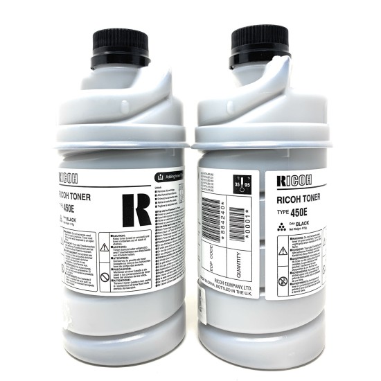 RICOH 884240 TYPE 450E TONER ORIGINALE 889490/K73 FT4022/FT4027/4522/4527 [2PZ]