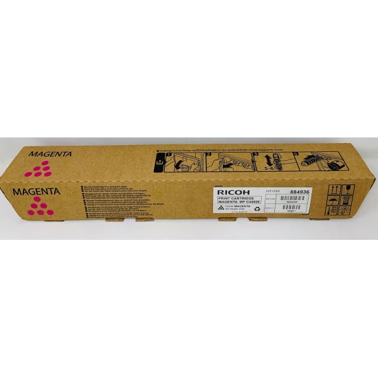 RICOH 884936 TONER ORIGINALE MAGENTA PER AFICIO MP C3500/MP C4500 [B BOX]