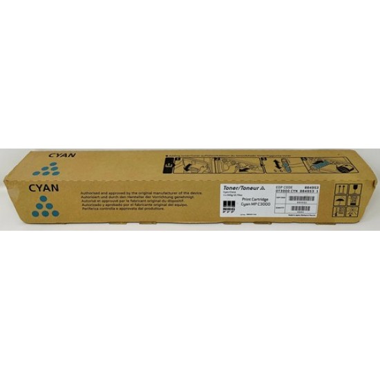 GESTETNER 884953 TONER ORIGINALE CIANO MP C2000/MP C2500 / ISC 2525/ISC 3030 GESTETNER 884953 TONER ORIGINALE CIANO MP C2000/MP C2500 / ISC 2525/ISC 3030