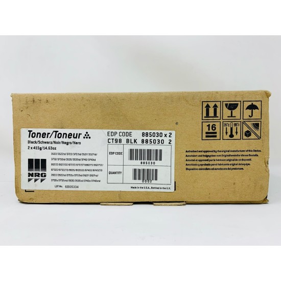 NRG 885030 CT98 TYPE 450 TONER ORIGINALE 3522/3535/3722/3732/8622/8722 (X 2 PZ)