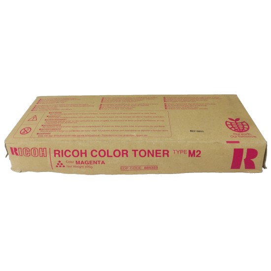 RICOH 885323 TYPE M2 TONER ORIGINALE MAGENTA PER AFICIO 1224/1232C [C BOX]