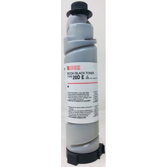 RICOH 885369 TYPE 20D E 815109 K78 TONER ORIGINALE NERO AFICIO 200/250 [A BOX]