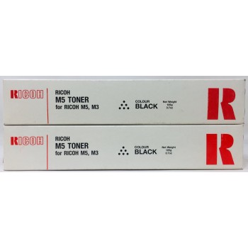 RICOH 887659 889231 TONER ORIGINALE NERO PER RICOH M3/M5 (2.550 PG) X 2 pezzi RICOH 887659 889231 TONER ORIGINALE NERO PER RICOH M3/M5 (2.550 PG) X 2 pezzi