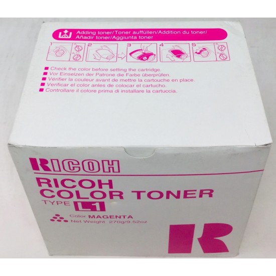 RICOH 887902 TYPE L1 K99 TONER ORIGINALE MAGENTA AFICIO 6010/AFICIO 6110 [B BOX]