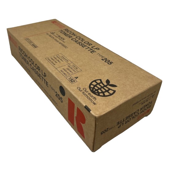 RICOH 888032 885406 TYPE 205 TONER ORIGINALE NERO AFICIO AP 3800C/CL7000 [A BOX]