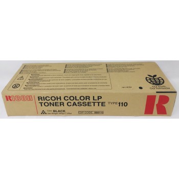 RICOH 888115 TYPE 110 TONER ORIGINALE NERO AFICIO AP3600C/CL 5000 [A BOX]
