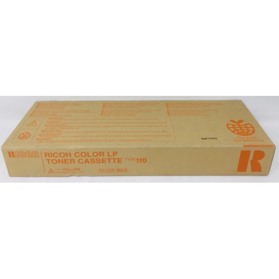 RICOH 888116 TYPE 110 TONER ORIGINALE GIALLO AFICIO AP3600C/CL 5000 [A BOX]