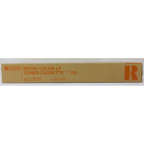 RICOH 888116 TYPE 110 TONER ORIGINALE GIALLO AFICIO AP3600C/CL 5000 [A BOX]