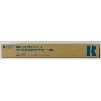 RICOH 888118 TYPE 110 TONER ORIGINALE CIANO AFICIO AP3600C/CL 5000 [A BOX]