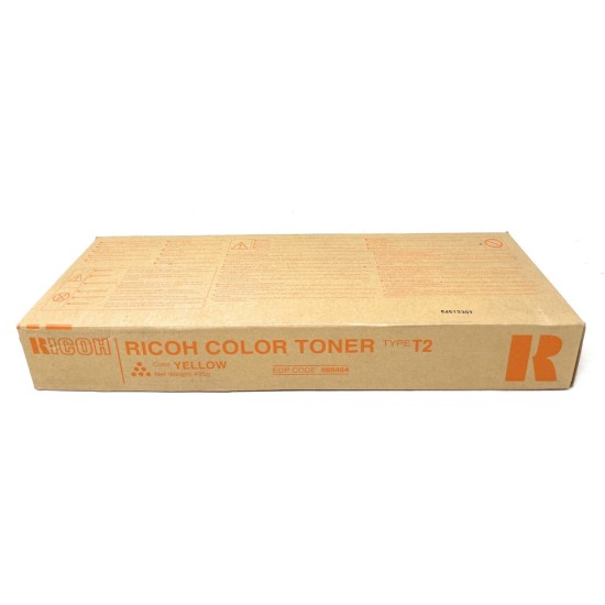 RICOH 888484 TYPE T2 TONER ORIGINALE GIALLO PER AFICIO 3224C/3232C [A BOX]
