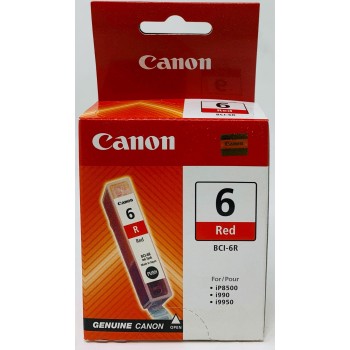 CANON 8891A002 BCI-6R CARTUCCIA ORIGINALE ROSSO PER CANON PIXMA iP8500/i9950 [A BOX]
