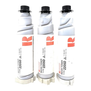 RICOH 889614 TYPE 2205D TONER ORIGINALE PER AFICIO 200/AFICIO 250 [X 3 PZ]