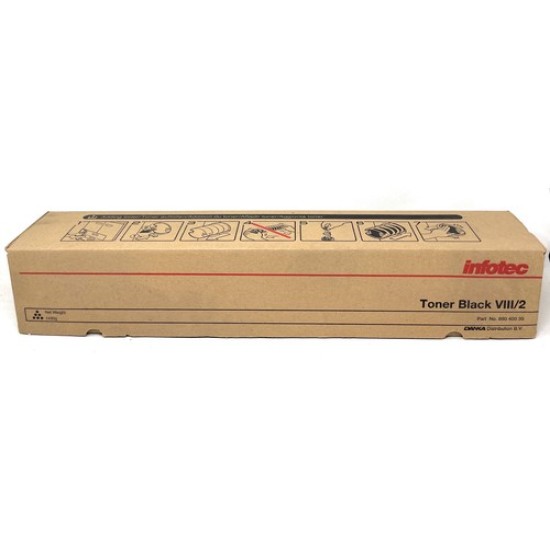 INFOTEC 89040035 VIII/2 TONER ORIGINALE NERO PER 2090ES / 2105ES [A BOX]