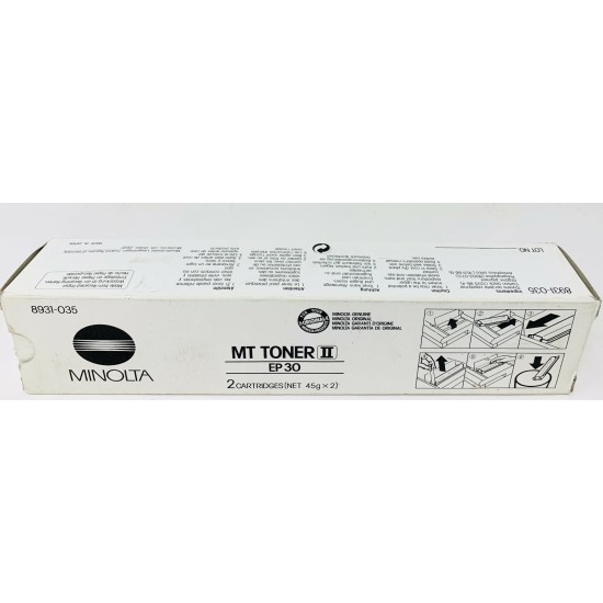 MINOLTA 8931-035 MT TONER II TONER ORIGINALE PER MINOLTA EP30 (CF DA 2 PZ)