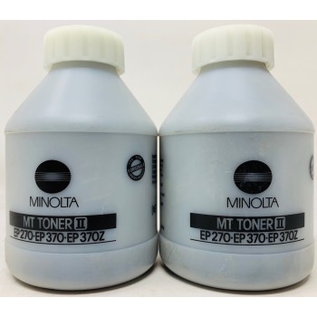 MINOLTA 8931-412 TONER ORIGINALE NERO EP 270/EP370/EP370Z (X 2 pezzi)