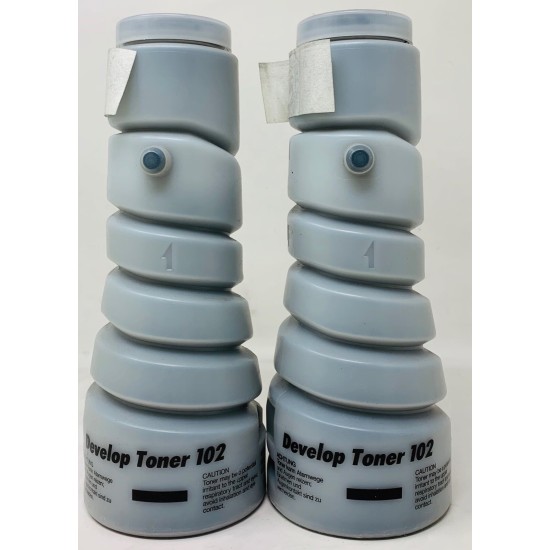 DEVELOP 8935-204 102 TONER ORIGINALE NERO D 1500/D 1501/D 1800/D 1850/D 2150 X 2 PZ [NO BOX]
