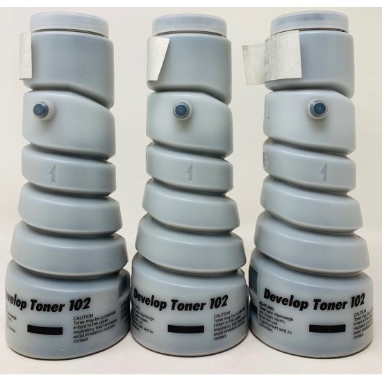 DEVELOP 8935-204 102 TONER ORIGINALE NERO D 1500/D 1501/D 1800/D 1850/D 2150 X 3 PZ [NO BOX]