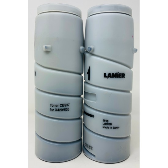 LANIER CB937 8935-539 TONER ORIGINALE NERO PER LANIER X420/X520 (X 2 PZ) LANIER CB937 8935-539 TONER ORIGINALE NERO PER LANIER X420/X520 (X 2 PZ)