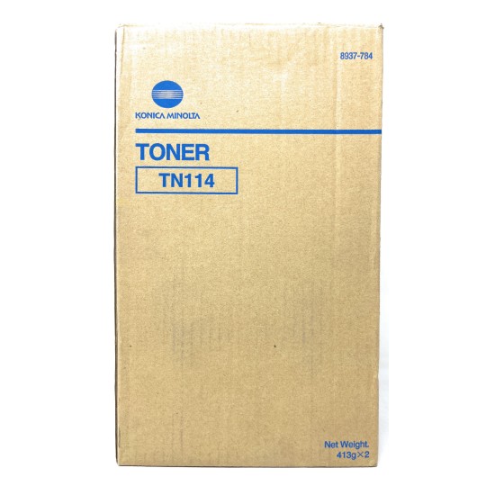 KONICA MINOLTA 8937-784 TN114 TONER ORIGINALE BIZHUB 162/210/DI 182/2011 [1 PZ]