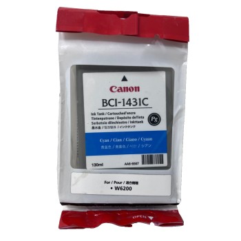 CANON 8970A001 BCI-1431C CARTUCCIA ORIGINALE CIANO PER W6200/W6400 [A BOX]