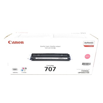CANON 9422A004 707M TONER ORIGINALE MAGENTA I-SENSYS LBP-5000/LBP-5100 [A BOX]