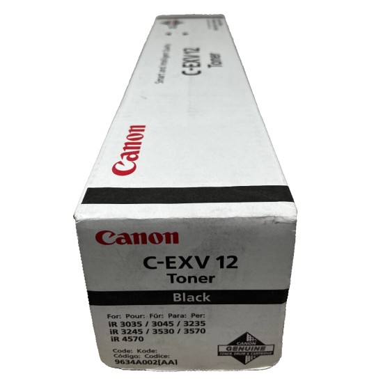 CANON 9634A002 C-EXV12 TONER ORIGINALE NERO iR3035/iR3045/iR3530/iR3570 [A BOX]