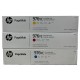 HP 976YC 3X CARTUCCIA ORIGINALE CIANO MAGENTA GIALLO PAGEWIDE P55250DW [2026/2027]