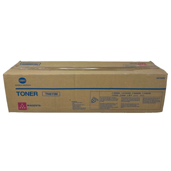 KONICA MINOLTA A070350 TN611M TONER ORIGINALE MAGENTA BIZHUB C451/C550 [OPEN BOX