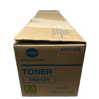 KONICA MINOLTA A0D7252 TN213Y TONER ORIGINALE GIALLO BIZHUB C203/C253 [B BOX]