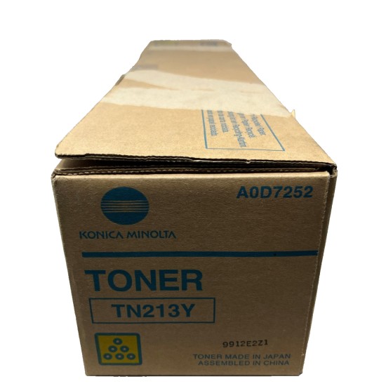 KONICA MINOLTA A0D7252 TN213Y TONER ORIGINALE GIALLO BIZHUB C203/C253 [B BOX]