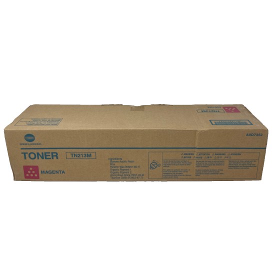 KONICA MINOLTA A0D7352 TN213M TONER ORIGINALE MAGENTA BIZHUB C203/C253 [B BOX]