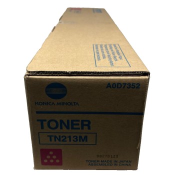 KONICA MINOLTA A0D7352 TN213M TONER ORIGINALE MAGENTA BIZHUB C203/C253 [B BOX]