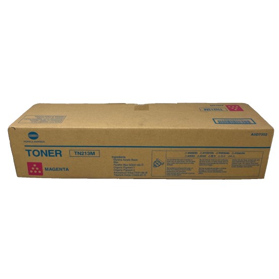 KONICA MINOLTA A0D7352 TN213M TONER ORIGINALE MAGENTA BIZHUB C203/C253 [B BOX]