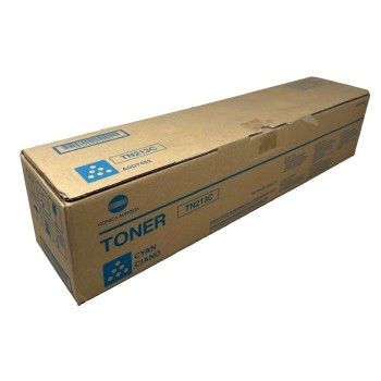 KONICA MINOLTA A0D7452 TN213C TONER ORIGINALE CIANO BIZHUB C203/C253 [A BOX]