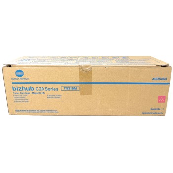 KONICA MINOLTA A0DK353 TN318M TONER ORIGINALE MAGENTA PER BIZHUB C20 [OPEN BOX]